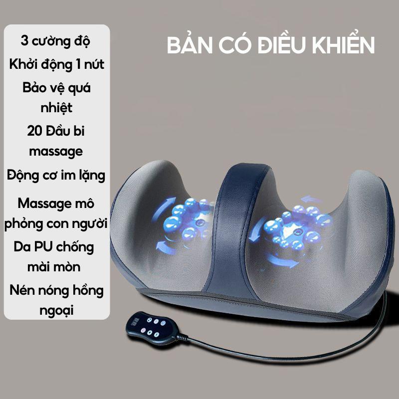 Máy Massage chân bấm huyệt MSC02 bản có điều khiển