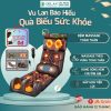 Đệm Massage Toàn Thân Đa Năng TMS01 - DELAX - Massage Vai, Cổ, Eo, Lưng, Chân Và Gối Massage Sóng Rung Kèm Chườm Nóng