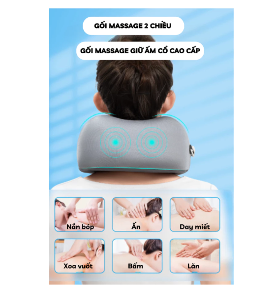 Điểm nổi bật của gối Massage chữ U GMC04
