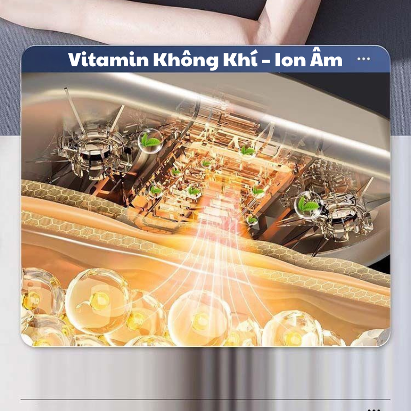 Máy Massage Cổ Vai Gáy DELAX 10 Đầu Massage Chườm Ấm Cổ Vai Gáy - MMC01 - Ảnh 4