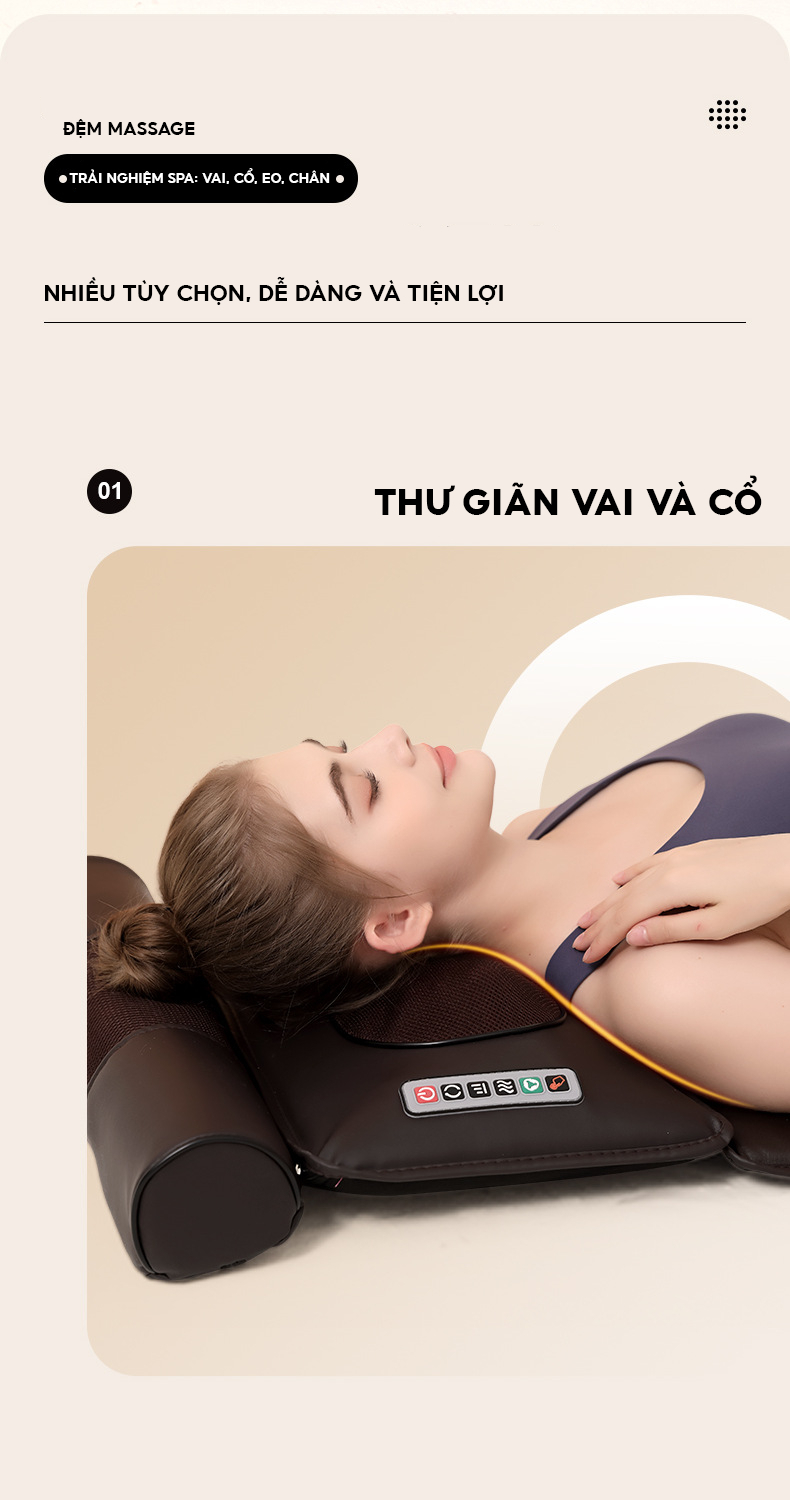 sản phẩm thảm massage toàn thân DELAX TMS01