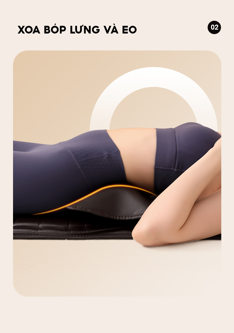 sản phẩm thảm massage toàn thân DELAX TMS01