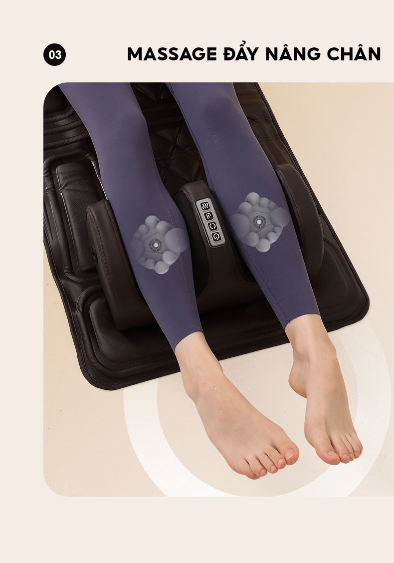 sản phẩm thảm massage toàn thân DELAX TMS01