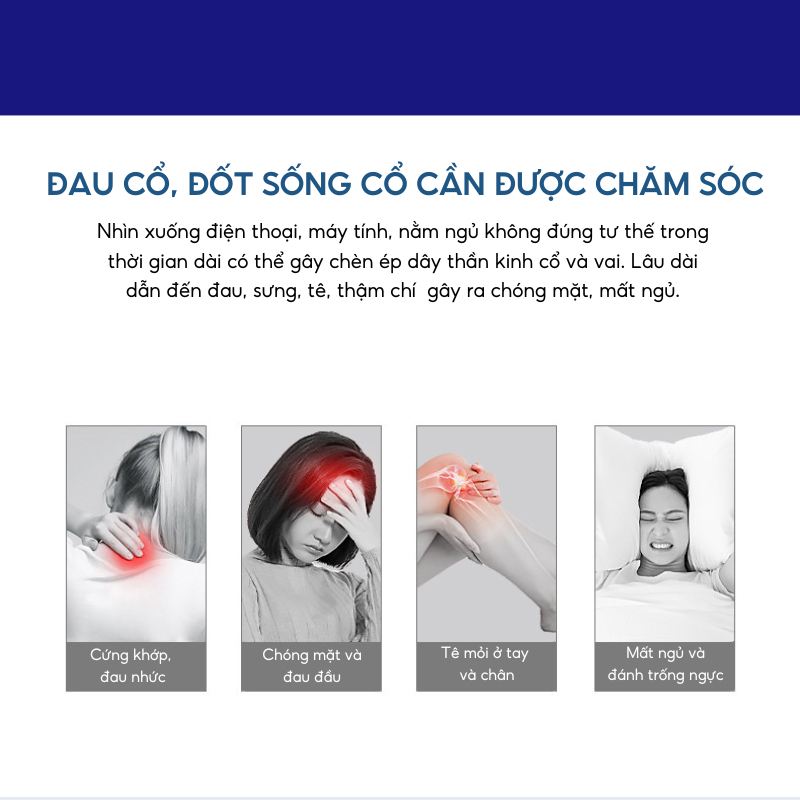 Gối Massage Cổ Vai Gáy DELAX GMC01 – Chính Hãng, Hỗ Trợ Giảm Mỏi Cổ Vai Gáy Hiệu Quả - Ảnh 3