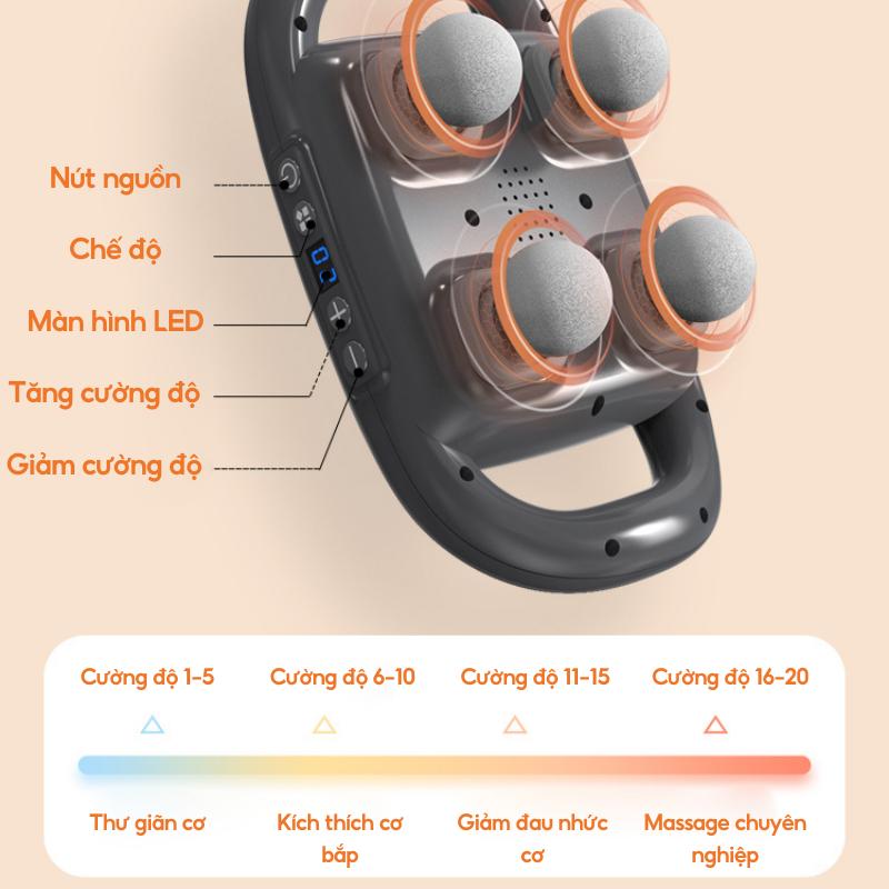 Chi tiết về máy Massage cầm tay SMS05