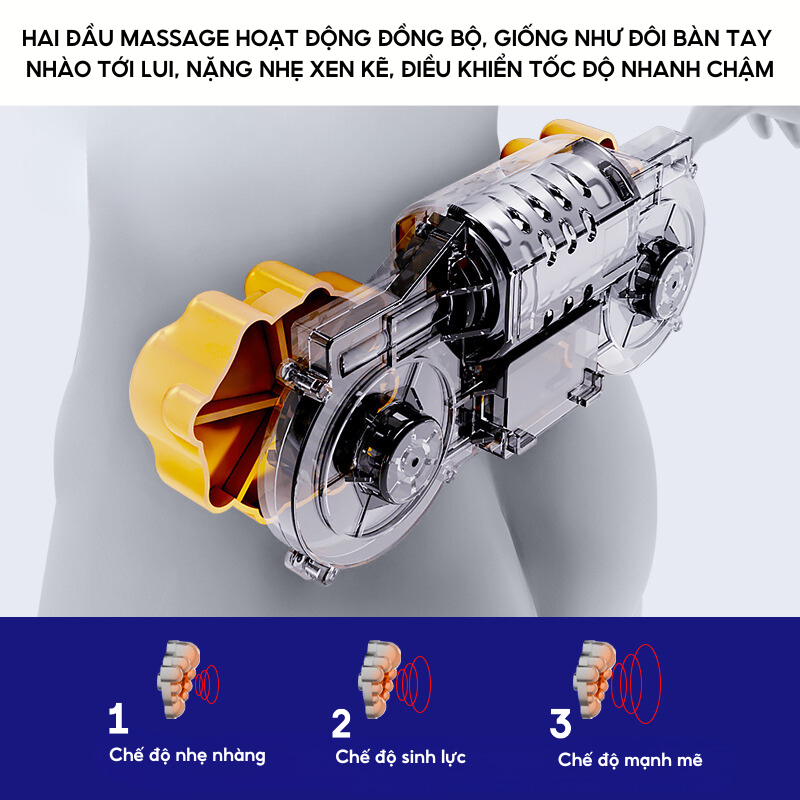 Gối Massage Cổ Vai Gáy DELAX GMC01 – Chính Hãng, Hỗ Trợ Giảm Mỏi Cổ Vai Gáy Hiệu Quả - Ảnh 5