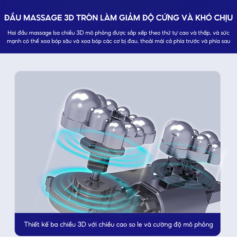 Gối Massage Cổ Vai Gáy DELAX GMC01 – Chính Hãng, Hỗ Trợ Giảm Mỏi Cổ Vai Gáy Hiệu Quả - Ảnh 7