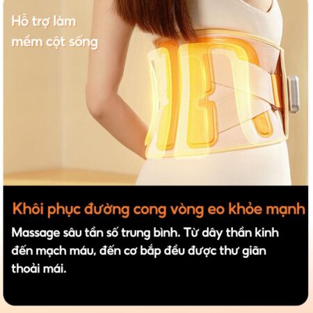 Tác dụng của đai Massage lưng cột sống DML01