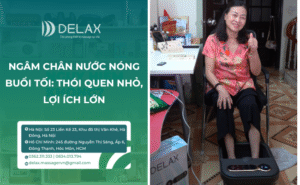 ngâm chân nước nóng