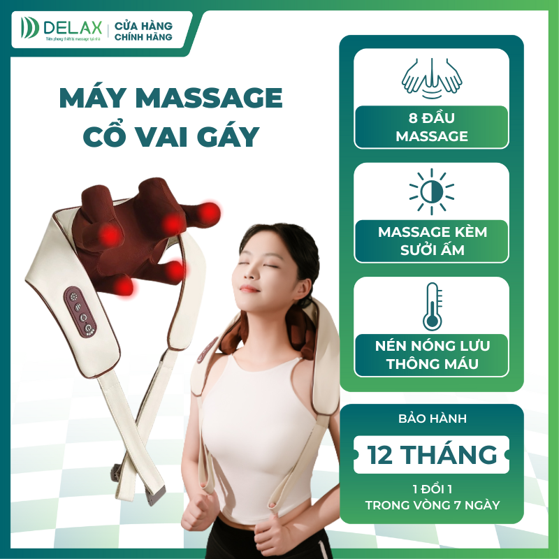 Máy massage cổ vai gáy DELAX MMC05