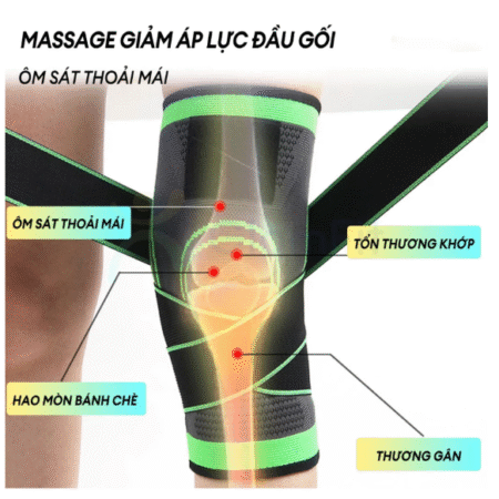 Giảm áp lực đầu gối, ôm sát thoải mái
