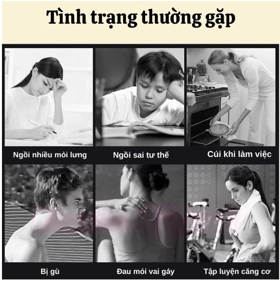 tình trạng thường gặp ở lưng và cột sống