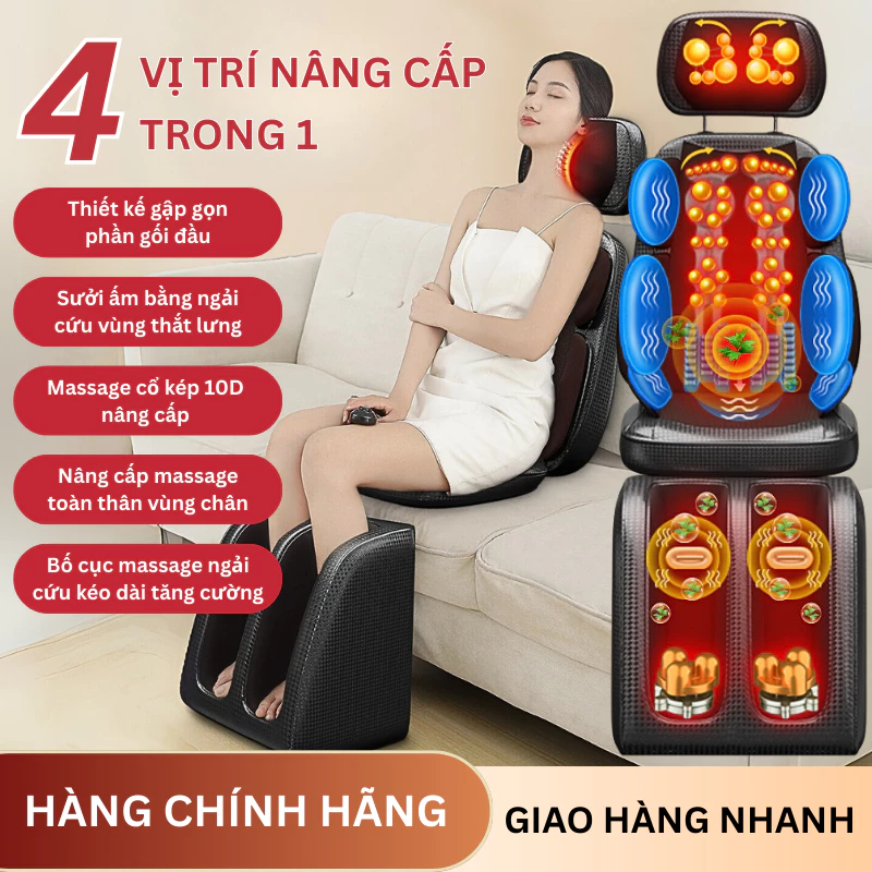Giới thiệu về Ghế massage toàn thân DELAX GMS05