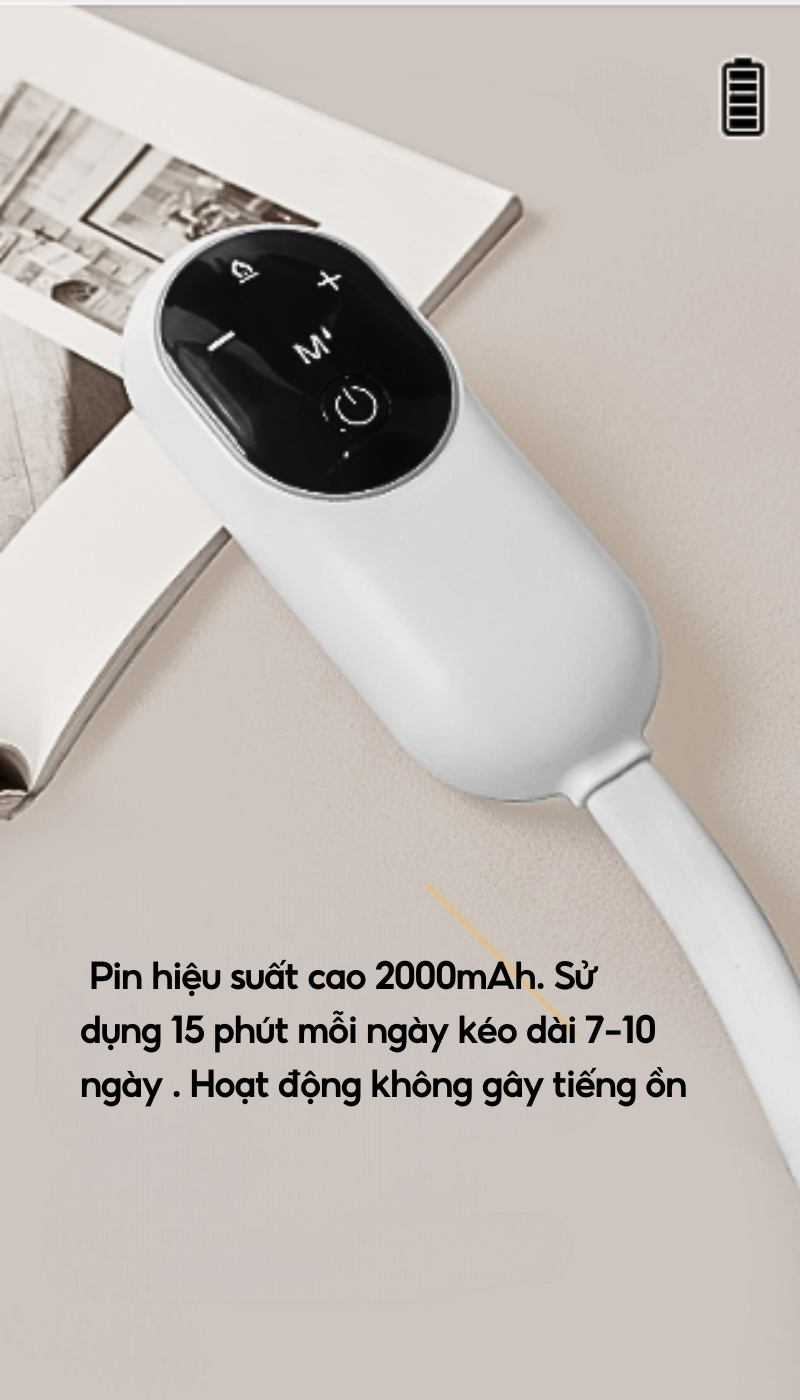 Thời lượng pin máy Massage mắt MSM03