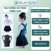 Đai Lưng Cột Sống DCG03 - DELAX -  Đai Đeo Chống Gù Định Hình Lưng Cao Cấp, Khắc Phục Cong Cột Sống
