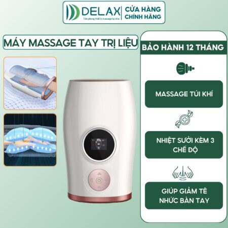 Máy Massage Bàn Tay MMT01 - DELAX - Cho Người Nhức Khớp, Giảm Đau Nhức Mỏi
