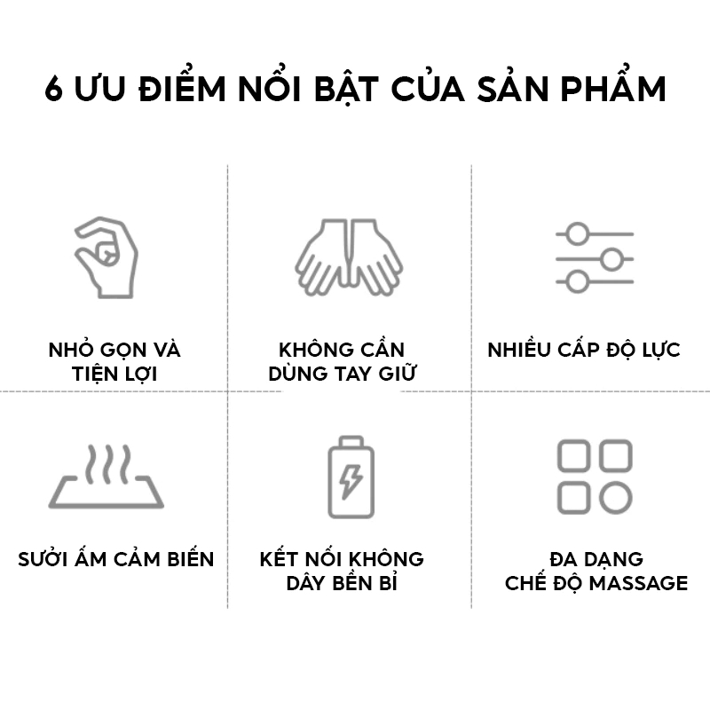 Máy Massage Cổ Vai Gáy DELAX MMC05 - Hàng Chính Hãng, Thư Giãn Cơ Và Đốt Sống Cổ - Ảnh 4