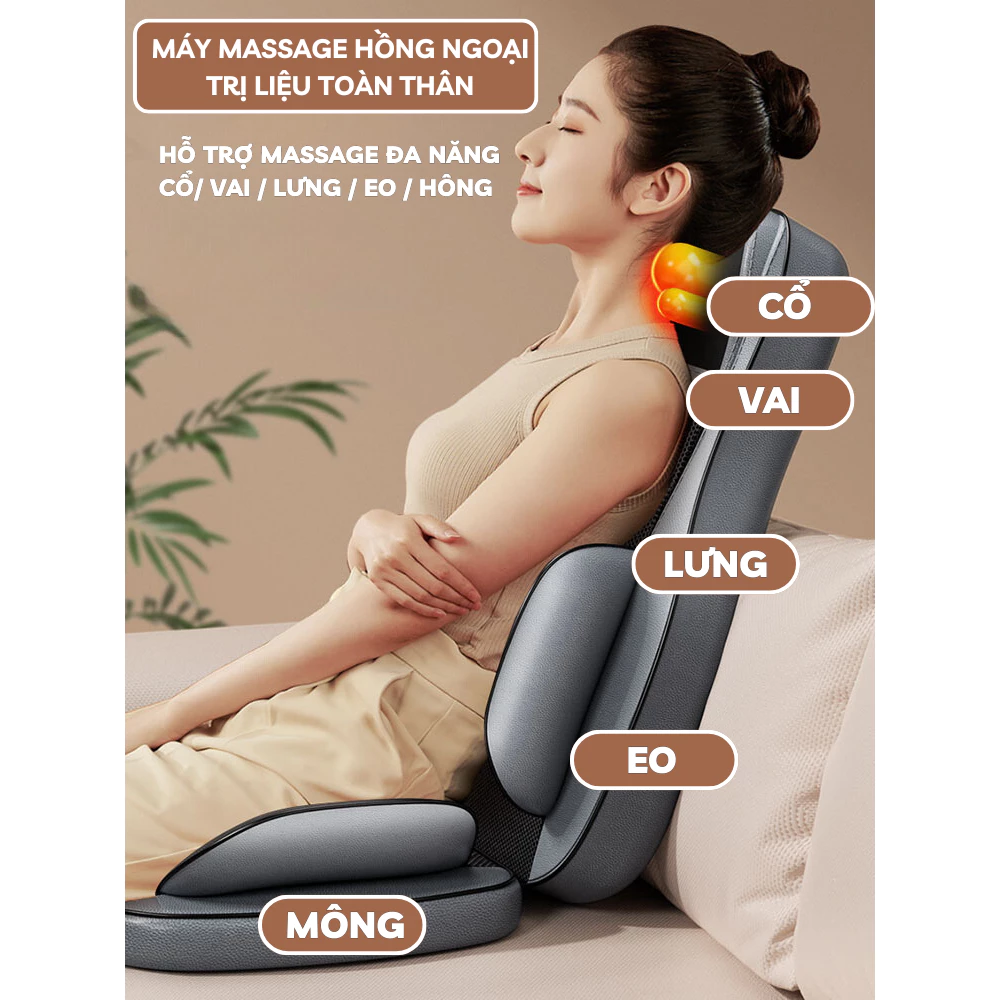 Ghế Massage toàn thân GMS01 hỗ trợ mát xa đa năng
