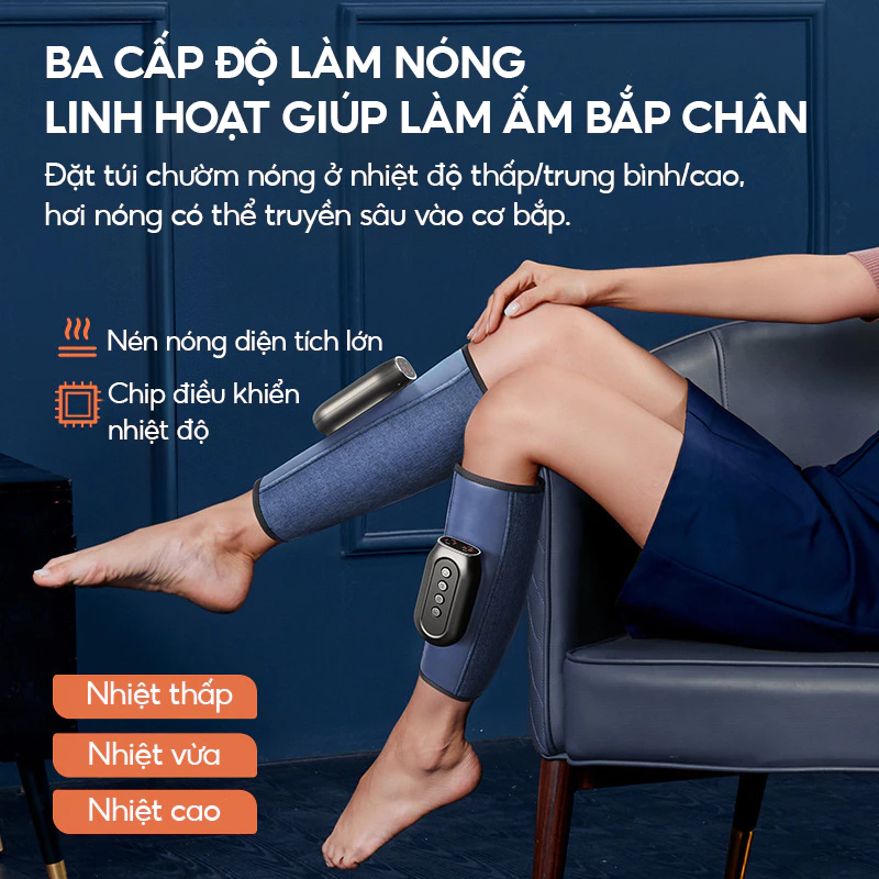 3 cấp độ làm nóng linh hoạt