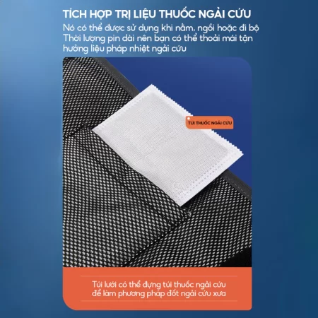 Có thể tích hợp trị liệu thuốc ngải cứu