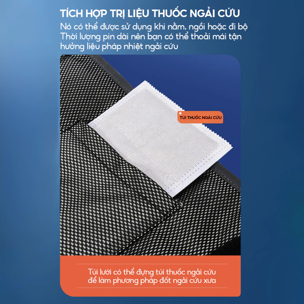 Có thể tích hợp trị liệu thuốc ngải cứu