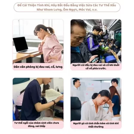 Cải thiện tính khí hãy bắt đầu bằng việc sửa tư thế xấu