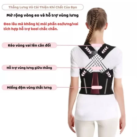 Đai chống gù lưng DCG01 giúp cải thiện khí chất của bạn