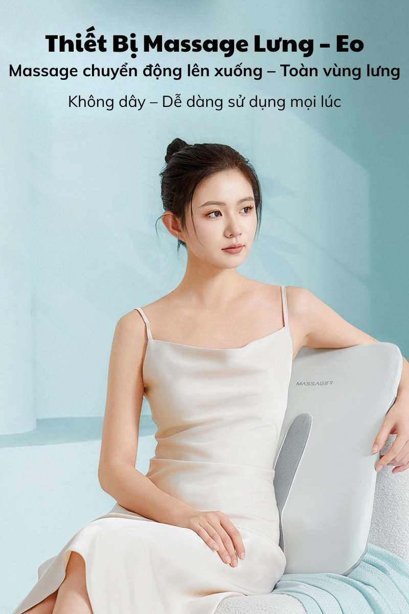 Máy massage lưng DELAX MSL05 mô phỏng tay người