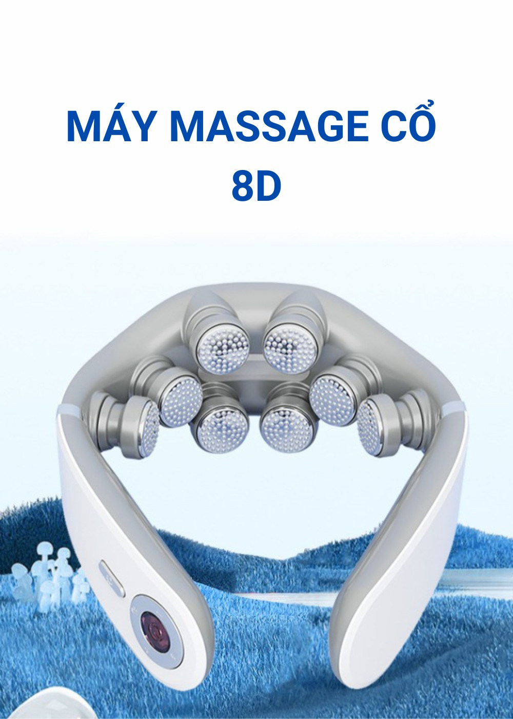 Giới thiệu Máy Massage Cổ Vai Gáy DELAX MMC06