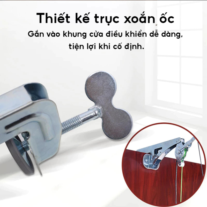 Thiết bị kéo giãn đốt sống cổ DELAX TKD01 dễ dàng lắp đặt