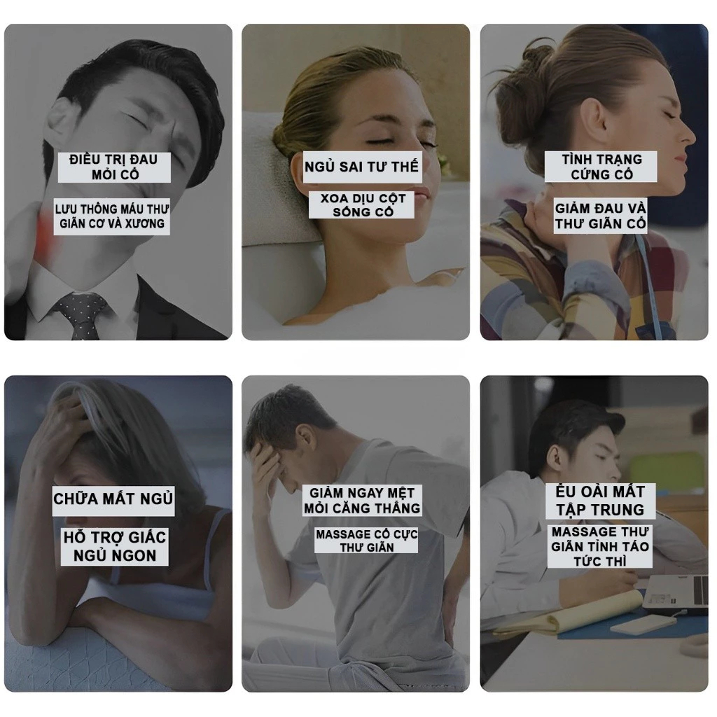 Máy Massage Cổ Vai Gáy DELAX MMC06 - Hàng Chính Hãng, Chườm Ấm Hồng Ngoại - Ảnh 2