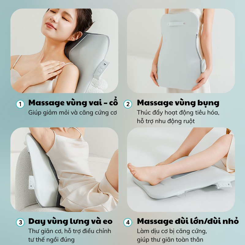 Máy massage lưng DELAX MSL05 massage đa vùng