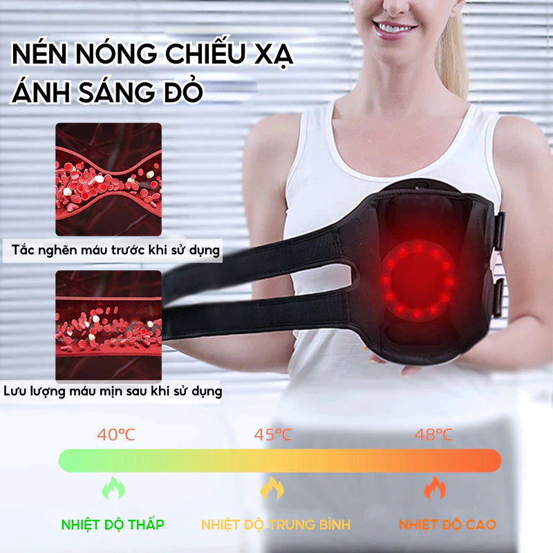 Máy Massage Khớp Gối DELAX MDG02 - Hàng Chính Hãng, Hỗ Trợ Giảm Đau Nhức Đầu Gối - Ảnh 5