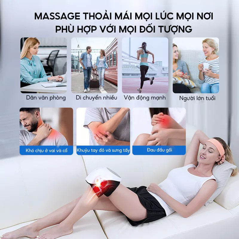 Đối tượng sử dụng của Máy Massage Khớp Gối DELAX MDG02