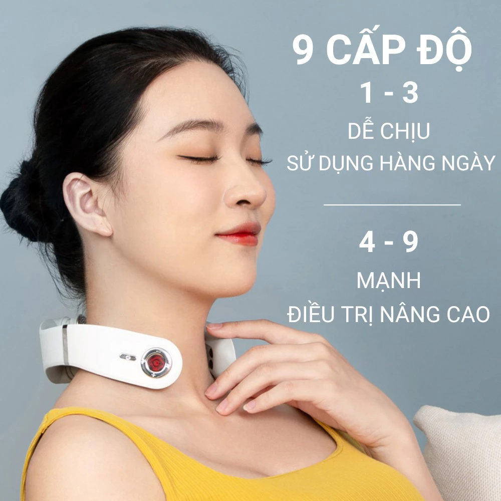 Máy Massage Cổ Vai Gáy DELAX MMC06 - Hàng Chính Hãng, Chườm Ấm Hồng Ngoại - Ảnh 4
