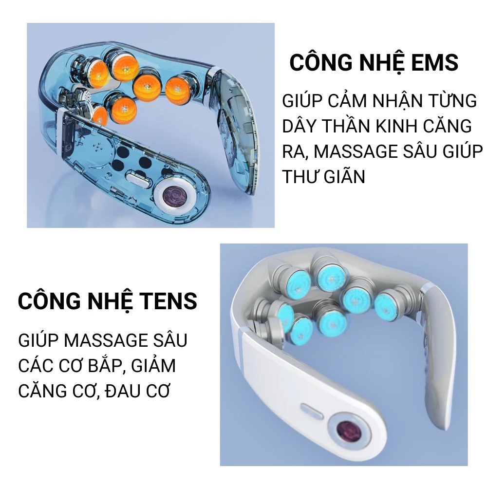 Máy Massage Cổ Vai Gáy DELAX MMC06 - Hàng Chính Hãng, Chườm Ấm Hồng Ngoại - Ảnh 5