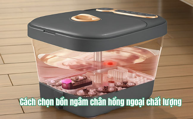 bồn ngâm chân hồng ngoại
