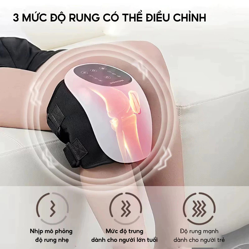 Máy Massage Khớp Gối DELAX MDG02 - Hàng Chính Hãng, Hỗ Trợ Giảm Đau Nhức Đầu Gối - Ảnh 9