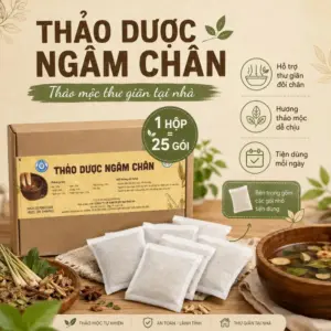 Bột Thảo Dược Ngâm Chân Cao Cấp Delax NC01 - Hàng Việt Nam Chất Lượng Cao