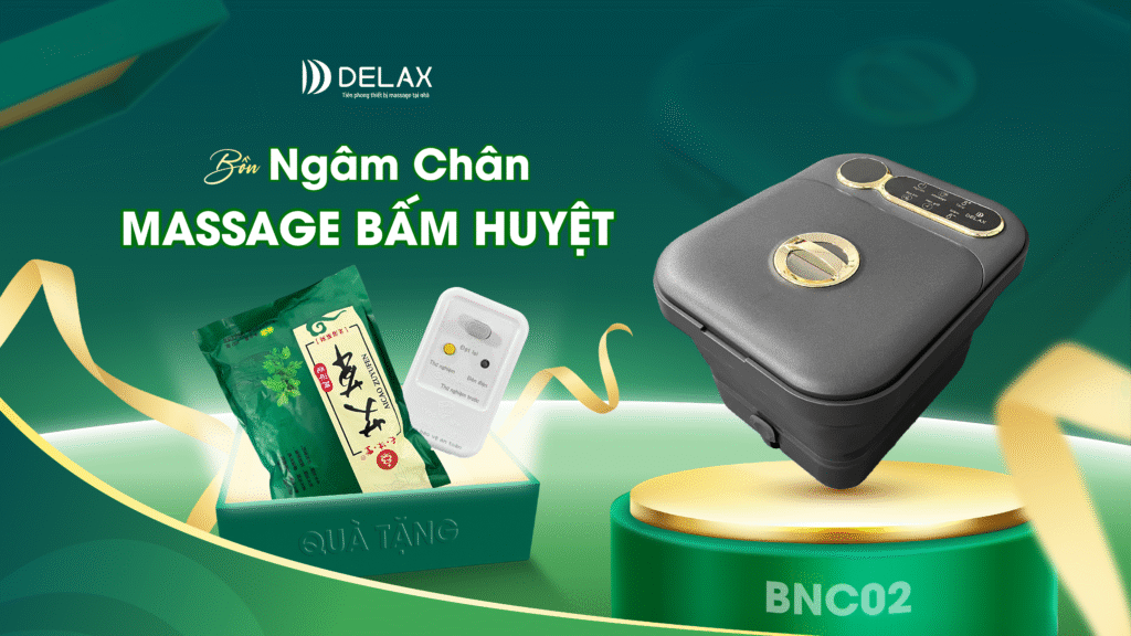 bồn ngâm chân massage 