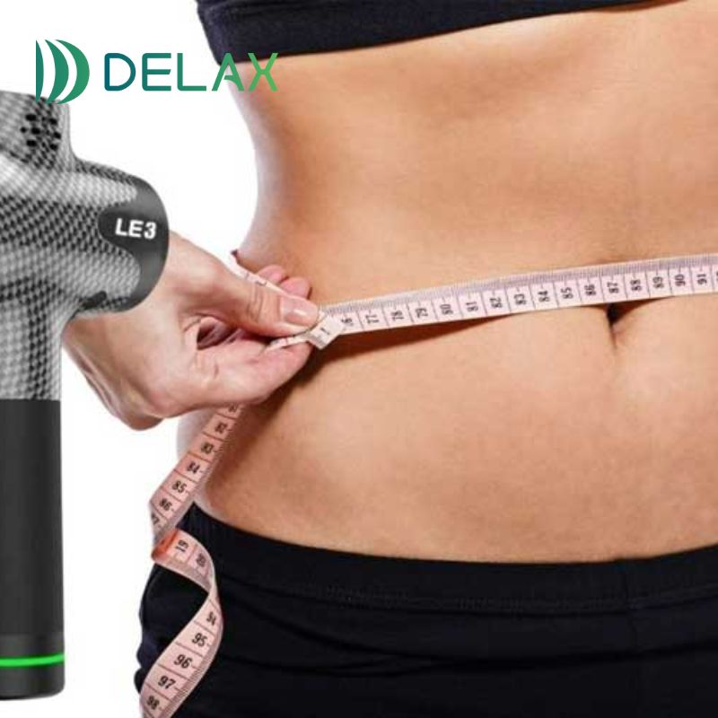 Dùng máy massage cầm tay có giảm mỡ bụng không
