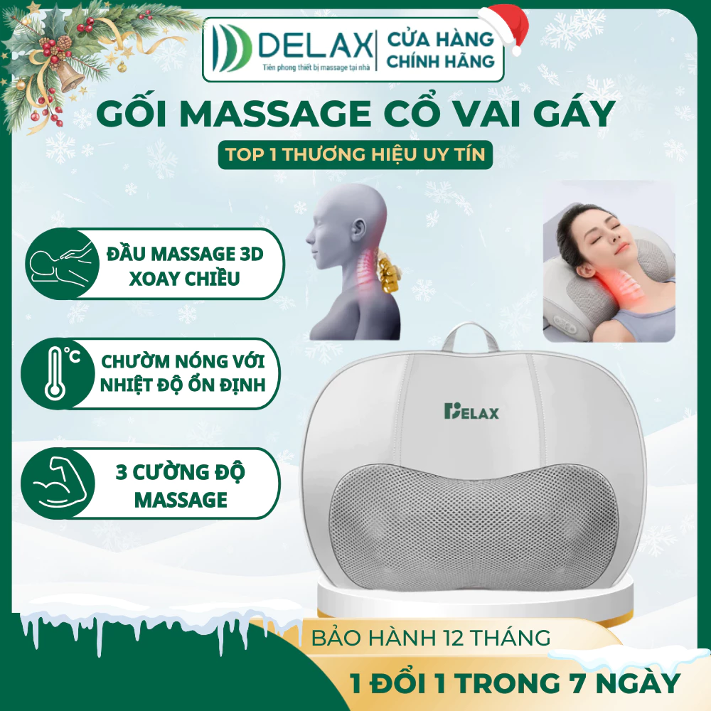GỐI MASSAGE CỐ VAI GÁY TỐT NHẤT 